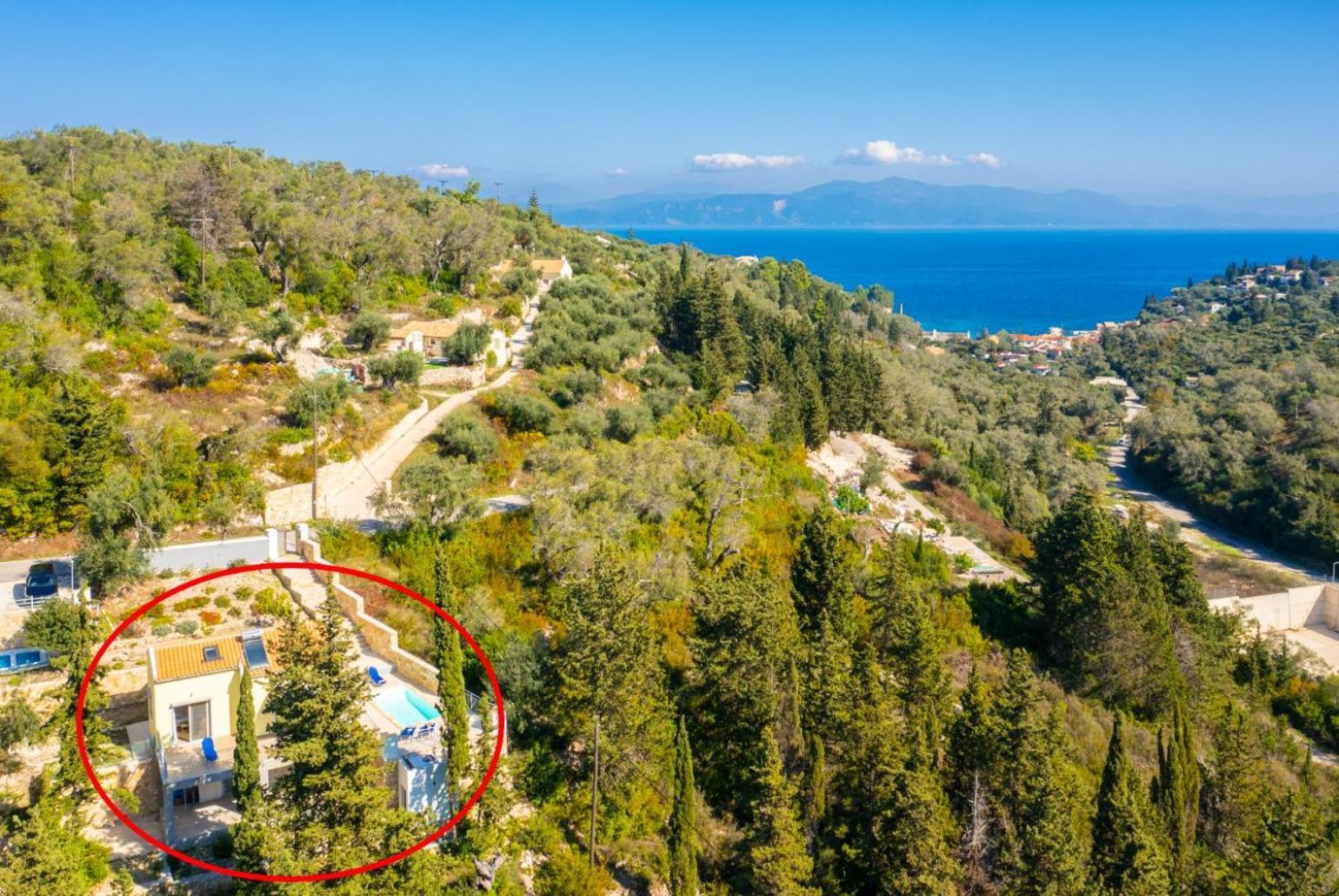 Villa Ifigeneia Gaios Exterior foto